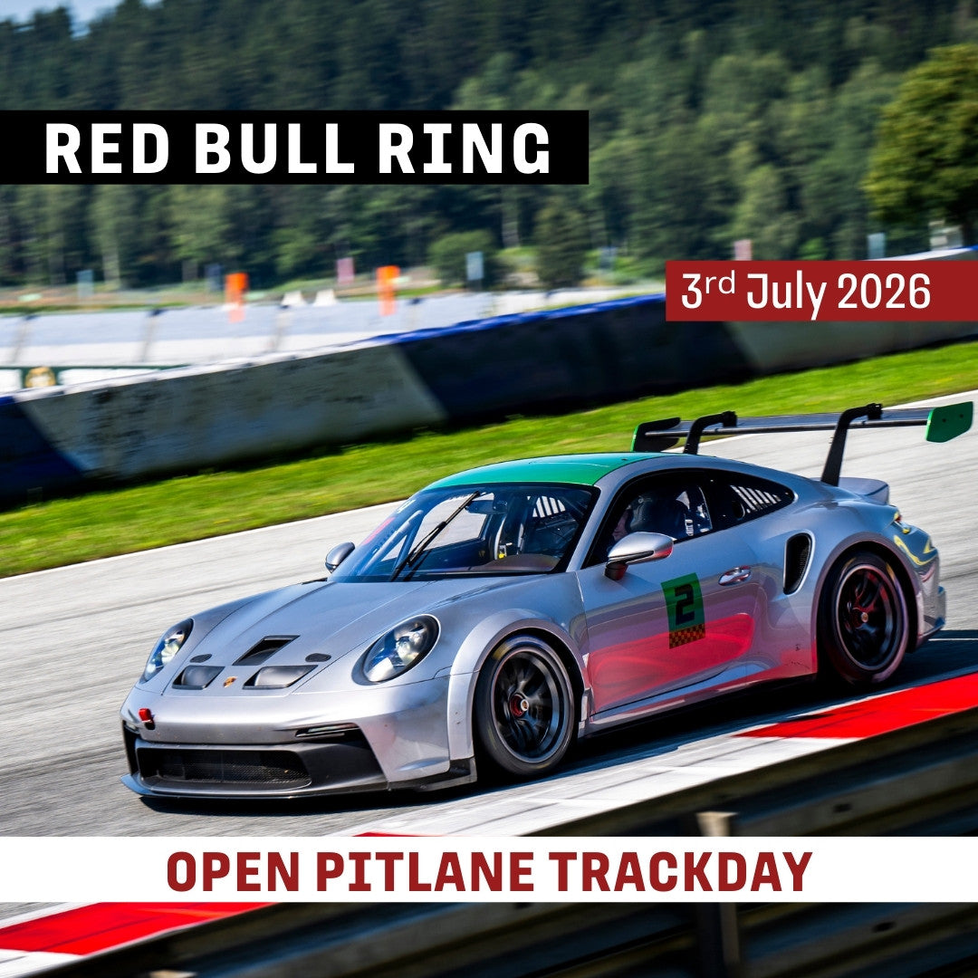 Car on the racetrack during the Open Pitlane Trackday at Red Bull Ring
